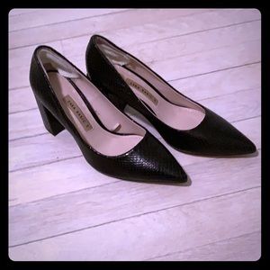 Zara Snakeskin Pumps